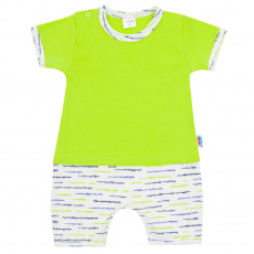 Kojenecký letní bavlněný overal New Baby Summertime kluk Kojenecký letní bavlněný overal New Baby Summertime kluk