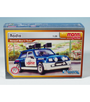 Stavebnice Monti 13 Radio Renault 1:28 v krabici 22x15x6cm Stavebnice Monti 13 Radio Renault 1:28 v krabici 22x15x6cm