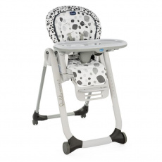 CHICCO Židlička jídelní Polly Progres5 - Anthracite CHICCO Židlička jídelní Polly Progres5 - Anthracite