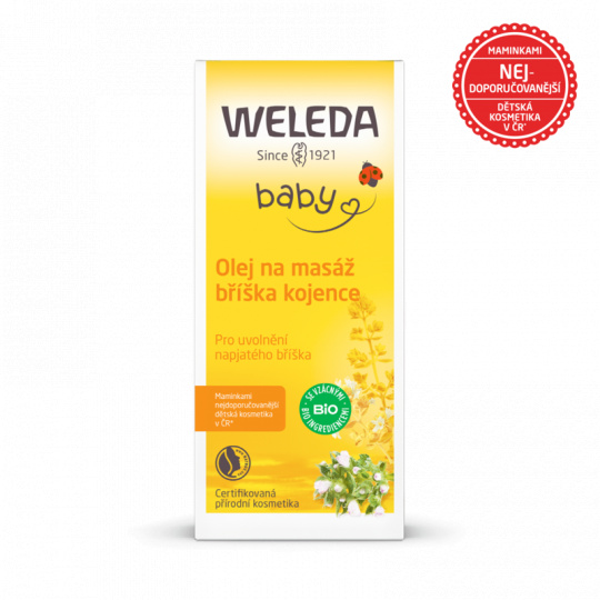 WELEDA Olej na masáž bříška kojence 50 ml