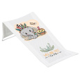 TEGA BABY Lehátko do vany látkové Wild and Free Little Elephant - white