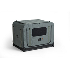 FIKAGO Skládací kennel přepravka Queen L Green FIKAGO Skládací kennel přepravka Queen L Green