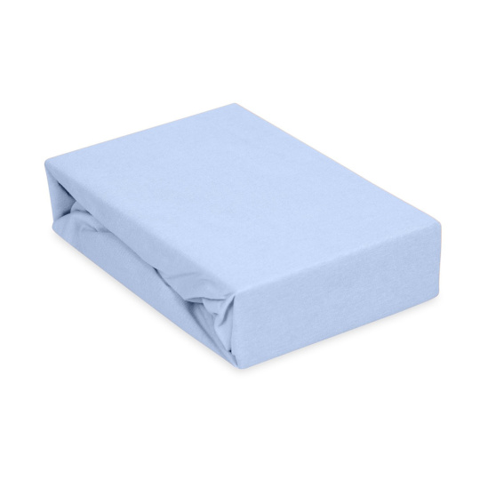 BABYMATEX Prostěradlo nepromokavé Jersey 60x120 cm světle modré