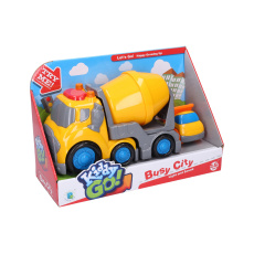 WIKY Kiddy Auto míchačka s efekty 19,5 cm sklápěč 18m+ WIKY Kiddy Auto míchačka s efekty 19,5 cm sklápěč 18m+