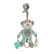 Plyšová hračka s vibrací Baby Mix medvěd mátový Plyšová hračka s vibrací Baby Mix medvěd mátový