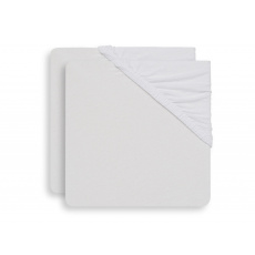 Prostěradlo napínací 40/50 x 80/90 cm 2 ks White
