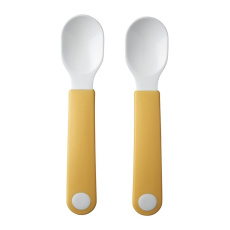 MEPAL Set lžiček dětský Mio 2ks Yellow MEPAL Set lžiček dětský Mio 2ks Yellow