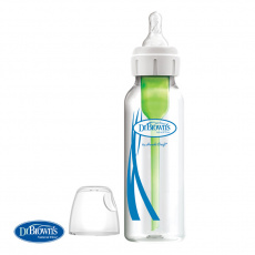 DR.BROWN'S Láhev antikolik Options+ úzké hrdlo 250 ml sklo DR.BROWN'S Láhev antikolik Options+ úzké hrdlo 250 ml sklo