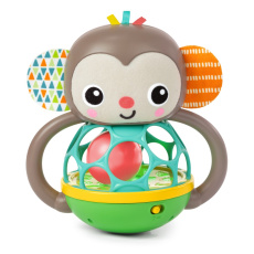 OBALL Hračka multisenzorická Grab & Giggle Monkey™ 6m+