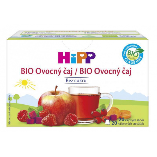 HiPP BIO ovocný čaj 20x2 g