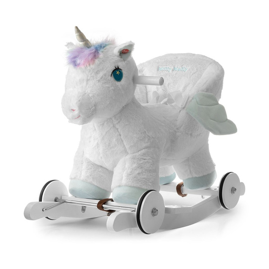 Houpací koník s melodií a kolečky Milly Mally Polly Jednorožec Houpací koník s melodií a kolečky Milly Mally Polly Jednorožec