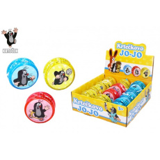 Jojo Krtek svítící plast 5,5cm na baterie 3 barvy 12ks v boxu Jojo Krtek svítící plast 5,5cm na baterie 3 barvy 12ks v boxu