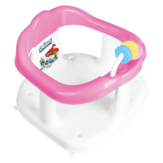 MALTEX Sedadlo do vany s hračkami Šmoulové - Pink MALTEX Sedadlo do vany s hračkami Šmoulové - Pink