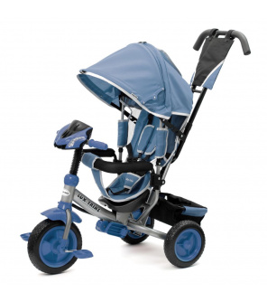 Dětská tříkolka s LED světly Baby Mix Lux Trike modrá Dětská tříkolka s LED světly Baby Mix Lux Trike modrá