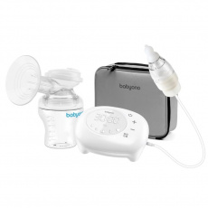 BABYONO Elektrická odsávačka Compact 5 režimů a nosní odsávačka BABYONO Elektrická odsávačka Compact 5 režimů a nosní odsávačka