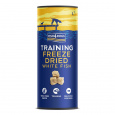 FISH4DOGS Pamlsky pro psy TRAINIG mrazem sušená bílá ryba 25 g