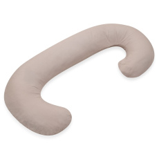 Univerzální kojící polštář ve tvaru C New Baby cappuccino 285 x16