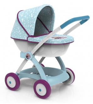 Smoby SM254147 Kočárek hluboký Ledové království Frozen Pram pro 42 cm panenku s pohyblivou stříškou výška rukojeti 58 cm od 18 měsíců Smoby SM254147 Kočárek hluboký Ledové království Frozen Pram pro 42 cm panenku s pohyblivou stříškou výška rukojeti 58 cm od 18 měsíců