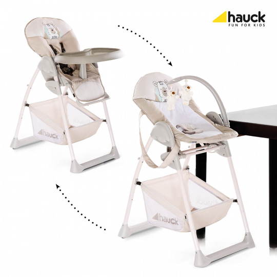 Hauck Sit´n Relax 2023 jídelní židlička 2v1