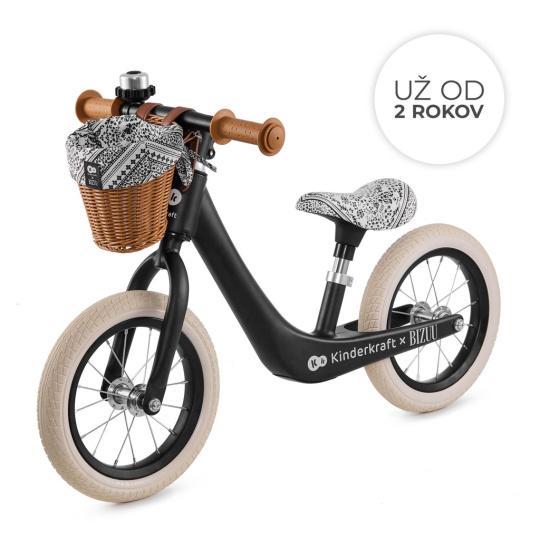 KINDERKRAFT Odrážedlo Rapid 2 Lunar Black Bizuu