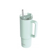 Nerezový termohrnek s brčkem Stream Turquoise 950 ml