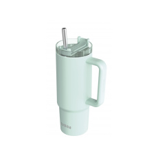 Nerezový termohrnek s brčkem Stream Turquoise 950 ml Nerezový termohrnek s brčkem Stream Turquoise 950 ml