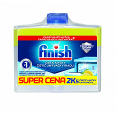 FINISH Čistič myčky Lemon 250 ml DUO FINISH Čistič myčky Lemon 250 ml DUO