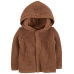 CARTER'S Svetr s kapucí Brown neutrál 12m