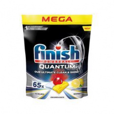 FINISH Quantum Ultimate Lemon Sparkle - kapsle do myčky nádobí 65 ks FINISH Quantum Ultimate Lemon Sparkle - kapsle do myčky nádobí 65 ks