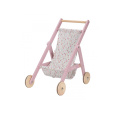 Kočárek pro panenky golfky dřevěné Pink