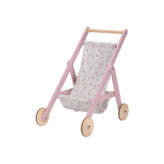 Kočárek pro panenky golfky dřevěné Pink Kočárek pro panenky golfky dřevěné Pink