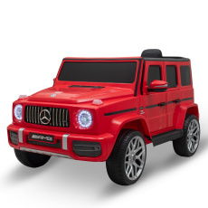 Elektrické autíčko Baby Mix Mercedes-Benz G63 AMG červené Elektrické autíčko Baby Mix Mercedes-Benz G63 AMG červené
