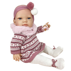 NINES REBORN BABY plaváček holka 45 cm 32410 NINES REBORN BABY plaváček holka 45 cm 32410