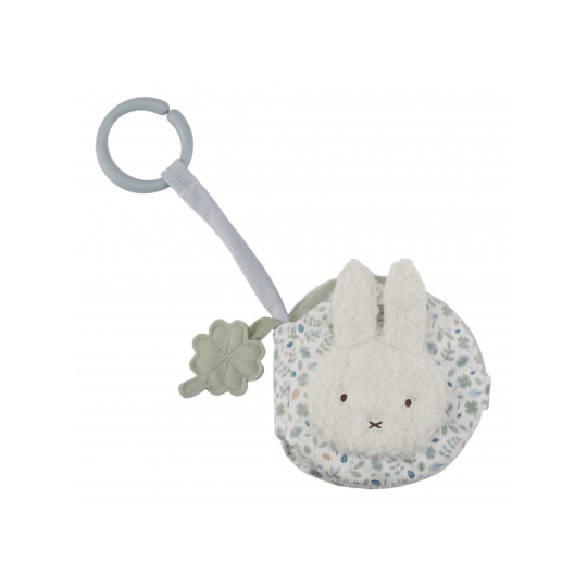 Závěsná textilní knížka králíček Miffy Lucky Leaves