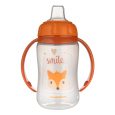 CANPOL BABIES Hrneček tréningový s úchyty Cute Animals oranžová liška, 320ml