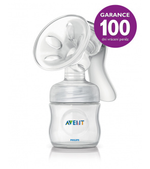 Philips AVENT Odsávačka mateřského mléka Natural se zásobníkem 125 ml Philips AVENT Odsávačka mateřského mléka Natural se zásobníkem 125 ml