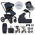 EASYWALKER Set XXL kočárek Jimmey Air Indigo Blue + KIDDY Evoluna i-size 2