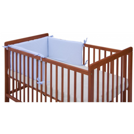 Scarlett Mantinel do postýlky 4dílný - Scarlett Hugo - 180 x 30 cm - modrá Scarlett Mantinel do postýlky 4dílný - Scarlett Hugo - 180 x 30 cm - modrá