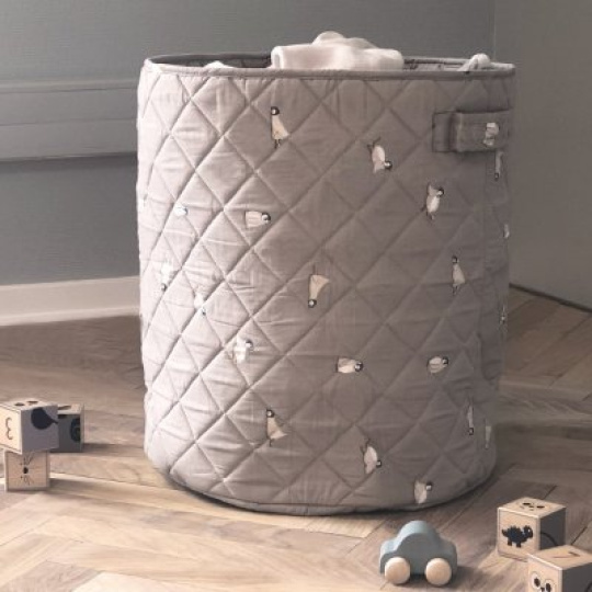 PETÚ PETÚ Ragge Prošívaný úložný koš Penguin PETÚ PETÚ Ragge Prošívaný úložný koš Penguin