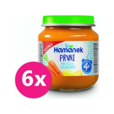 6x HAMÁNEK První mrkvička s bramborem 125 g