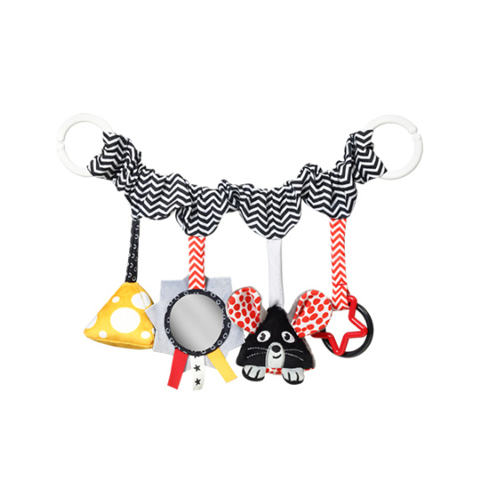 BABYONO Hračka závěsná multifunkční Cheese and Skip BABYONO Hračka závěsná multifunkční Cheese and Skip