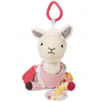 SKIP HOP Hračka na C kroužku aktivní Bandana Buddies Lama 0m+