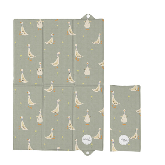 CEBA BABY Podložka přebalovací cestovní (60x40) Basic Little Ducks