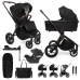 MUUVO SET Kočárek 4v1 Quick SE 2 Sunset black set + CYBEX Aton B2 i-Size + základna