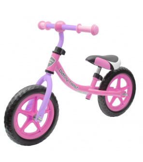 Dětské odrážedlo kolo Baby Mix TWIST růžovo-fialové Dětské odrážedlo kolo Baby Mix TWIST růžovo-fialové