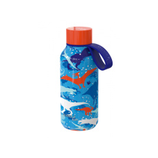 Nerezová termoláhev Solid Kids s poutkem Dinosaur 330 ml