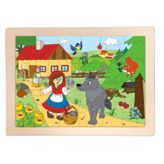 WOODY Puzzle "Červená karkulka" WOODY Puzzle "Červená karkulka"