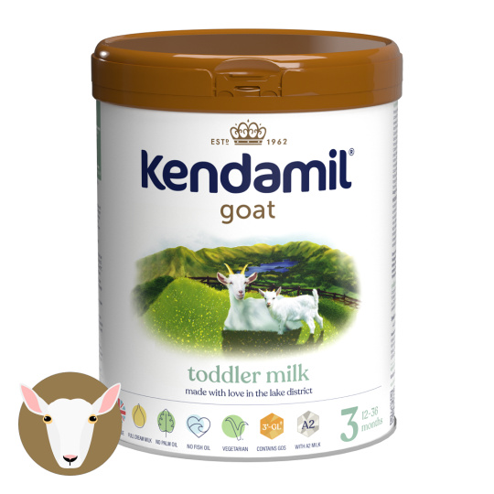 KENDAMIL Kozí batolecí mléko 3 (800 g) DHA+