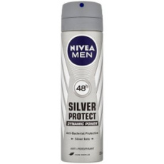 NIVEA MEN Spray Antiperspirant Silver Protect 150 ml NIVEA MEN Spray Antiperspirant Silver Protect 150 ml