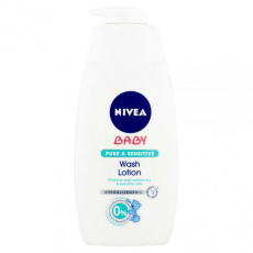 NIVEA Baby pure & sensitive mycí gel 500 ml NIVEA Baby pure & sensitive mycí gel 500 ml